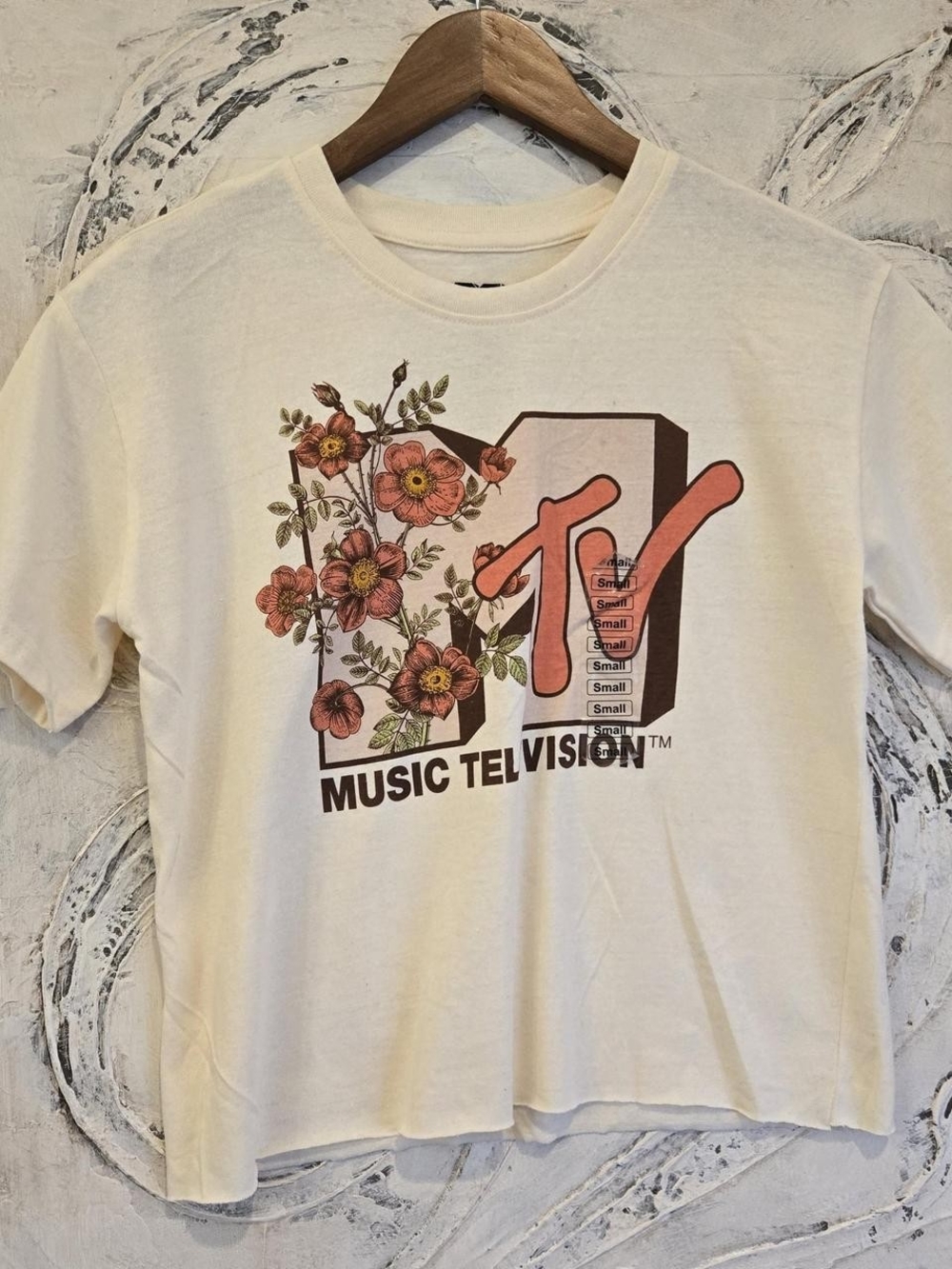 90s Inspired Mtv Cropped Tshirt